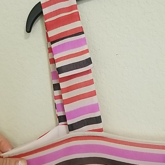 Cabi Pink Striped Blouse - Picture 4 of 8